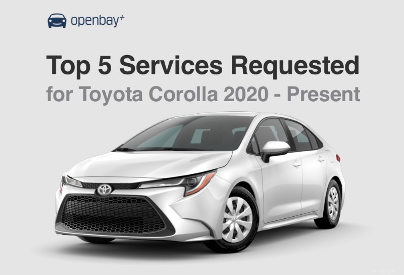 Toyota Corolla(2020년 현재):가장 일반적인 5가지 Openbay 서비스 