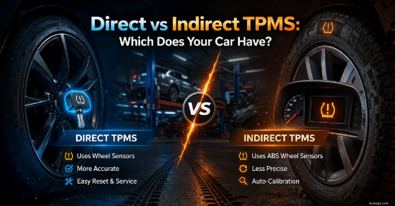 직접 및 간접 TPMS:차량의 시스템을 식별하는 방법 