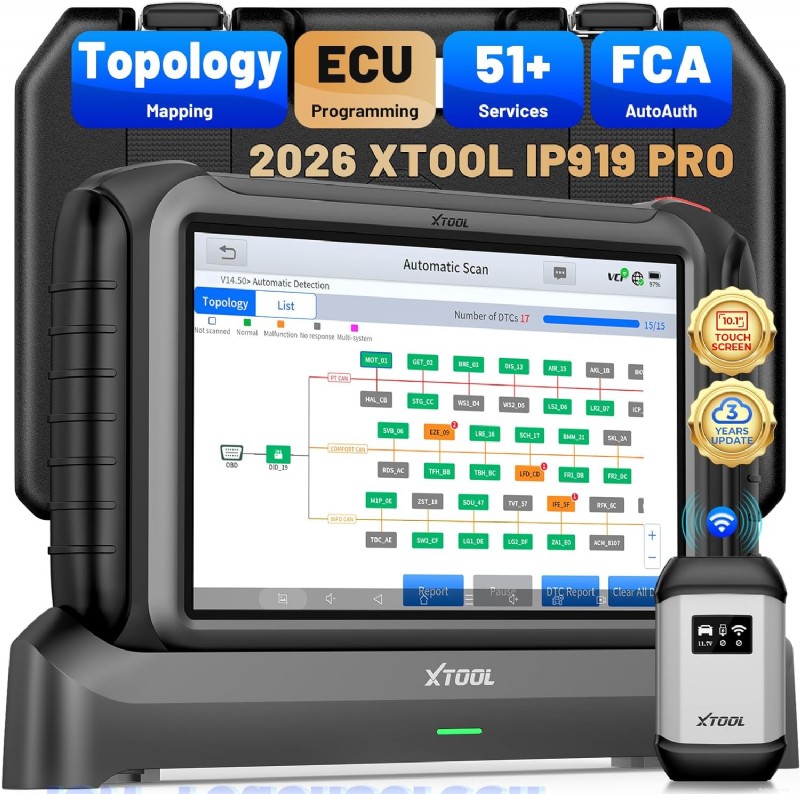 2026년 상위 5개 XTOOL OBD2 스캐너:전문가 추천 및 정직한 리뷰