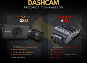 FineVu GX35 대 VIOFO A129 Plus:정면 대결 듀얼 채널 대시 캠 검토 