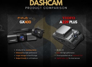 FineVu GX400 대 Viofo A229:듀얼 채널 블랙박스 전문가 비교 
