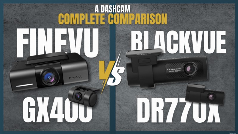 FineVu GX400 vs BlackVue DR590X Plus:어떤 대시캠이 탁월한 가치를 제공합니까? 