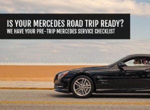Mercedes 로드 트립 준비:필수 여행 전 유지 관리 체크리스트 