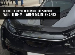 McLaren 유지보수:서비스 라이트를 넘어서는 정밀도 
