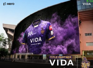 VIDA, 타이틀 스폰서로서 Kolkata Knight Riders와 파트너십을 맺고 새로운 세대에 활력을 불어넣음 