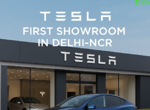 Tesla, 인도에서의 입지 확대:Aerocity에서 최초의 Delhi-NCR 쇼룸 개설 