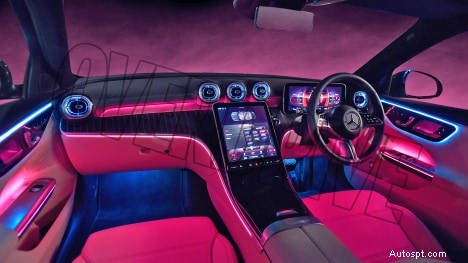 2022 Mercedes-Benz C-Class C200 인테리어 – 럭셔리함, 편안함, 최첨단 디자인