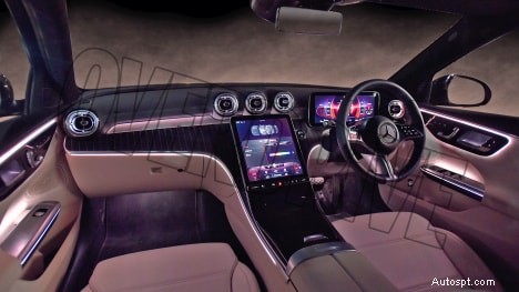 2022 Mercedes-Benz C-Class C200 인테리어 – 럭셔리함, 편안함, 최첨단 디자인