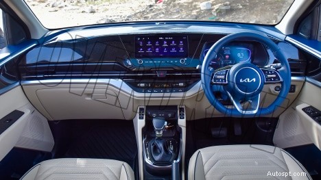2022 기아 카렌스 럭셔리 플러스 – 7인승, 1.5L 엔진, 6단 자동 인테리어 