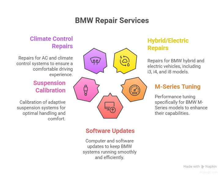 댈러스의 전문 BMW 유지보수 및 수리 – 정밀 서비스 