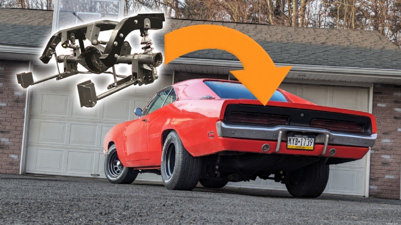 1969년형 Dodge Charger의 변신:성공적인 Heidts 4링크 리어 서스펜션 업그레이드 