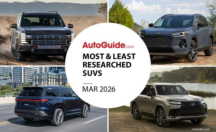 2026년 3월 SUV 연구 순위:최고 및 가장 적게 조회된 모델 